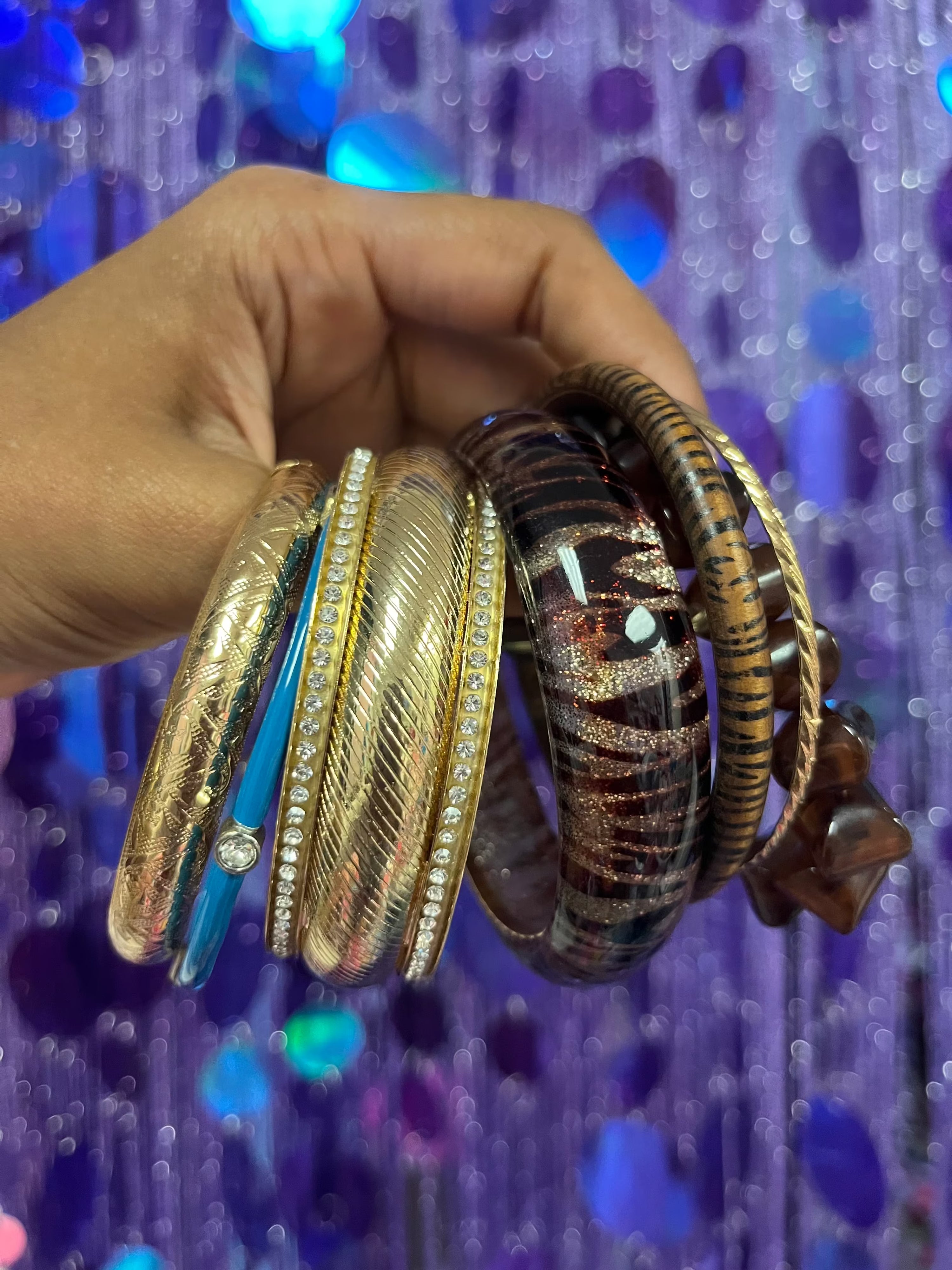 Miss VIP curated vintage bangle bracelet set