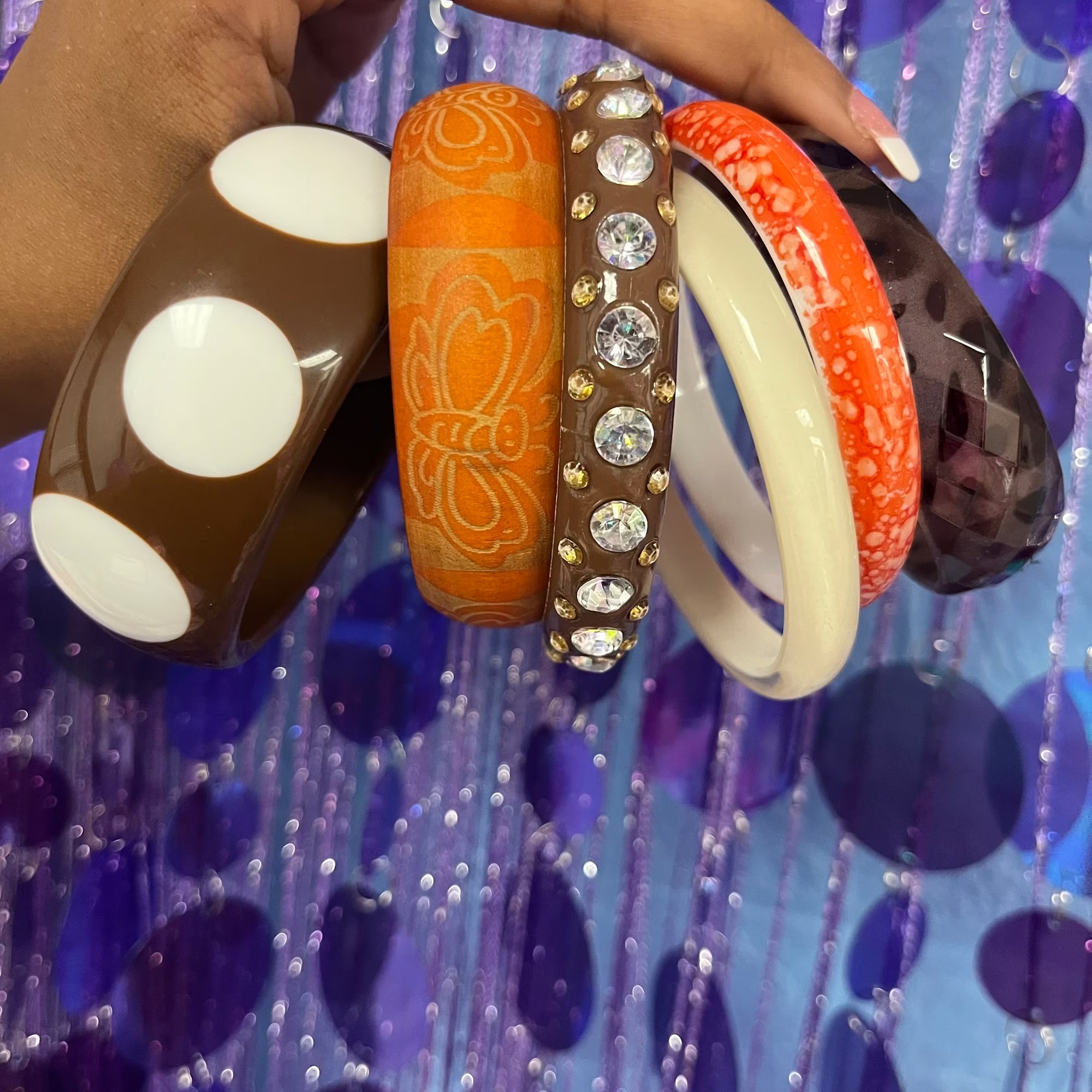 Im mother earth curated vintage bangle bracelet set
