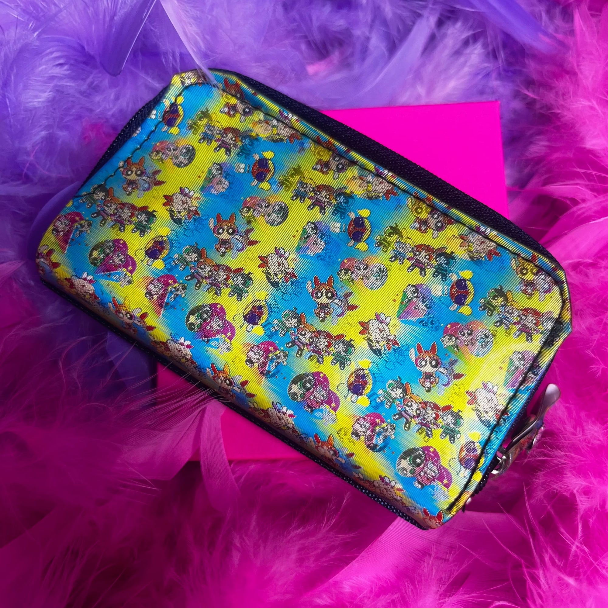 Mini powerpuff girls hologram wallet - defective