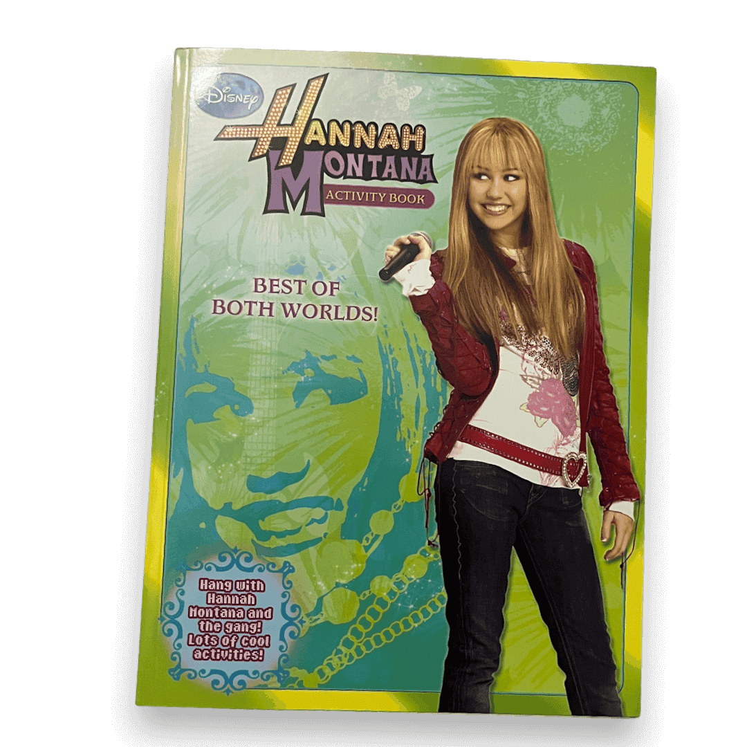 Hannah Montana : Best of both worlds activity book ☆