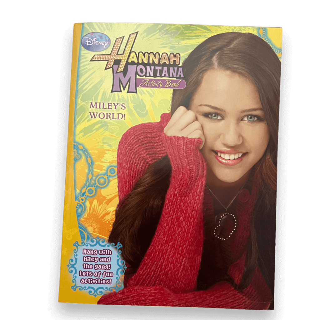 Hannah Montana : Miley’s world activity book ☆