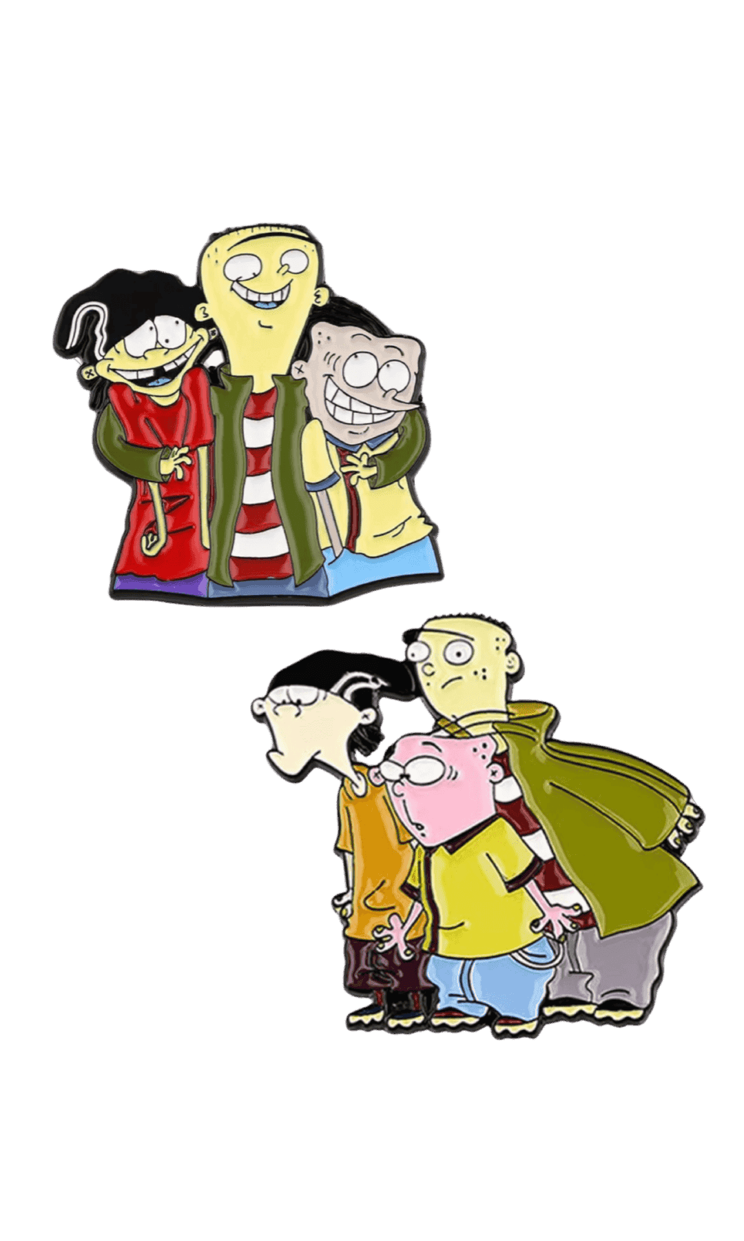 Ed Edd & Eddy enamel brooch pin ☆