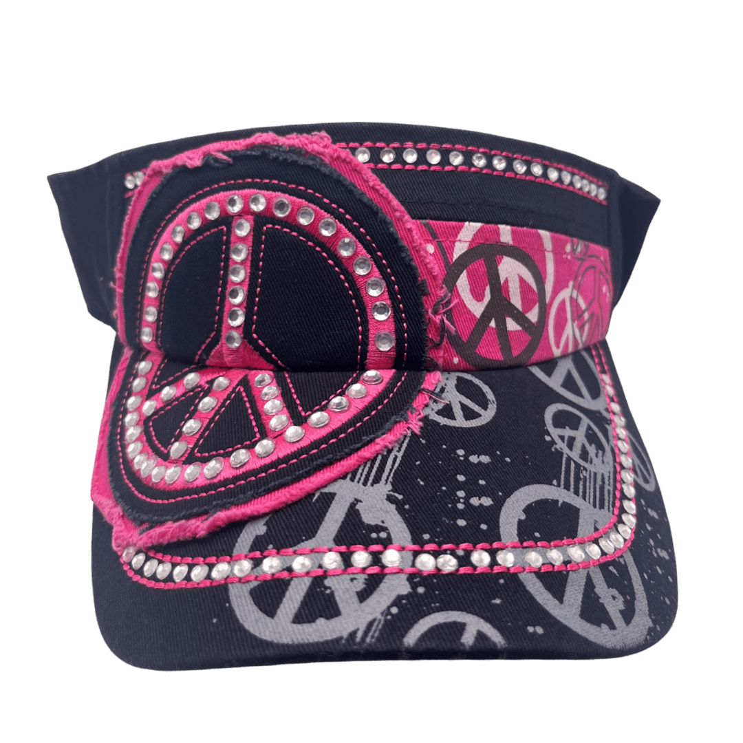 Y2k peace sign visor ☆