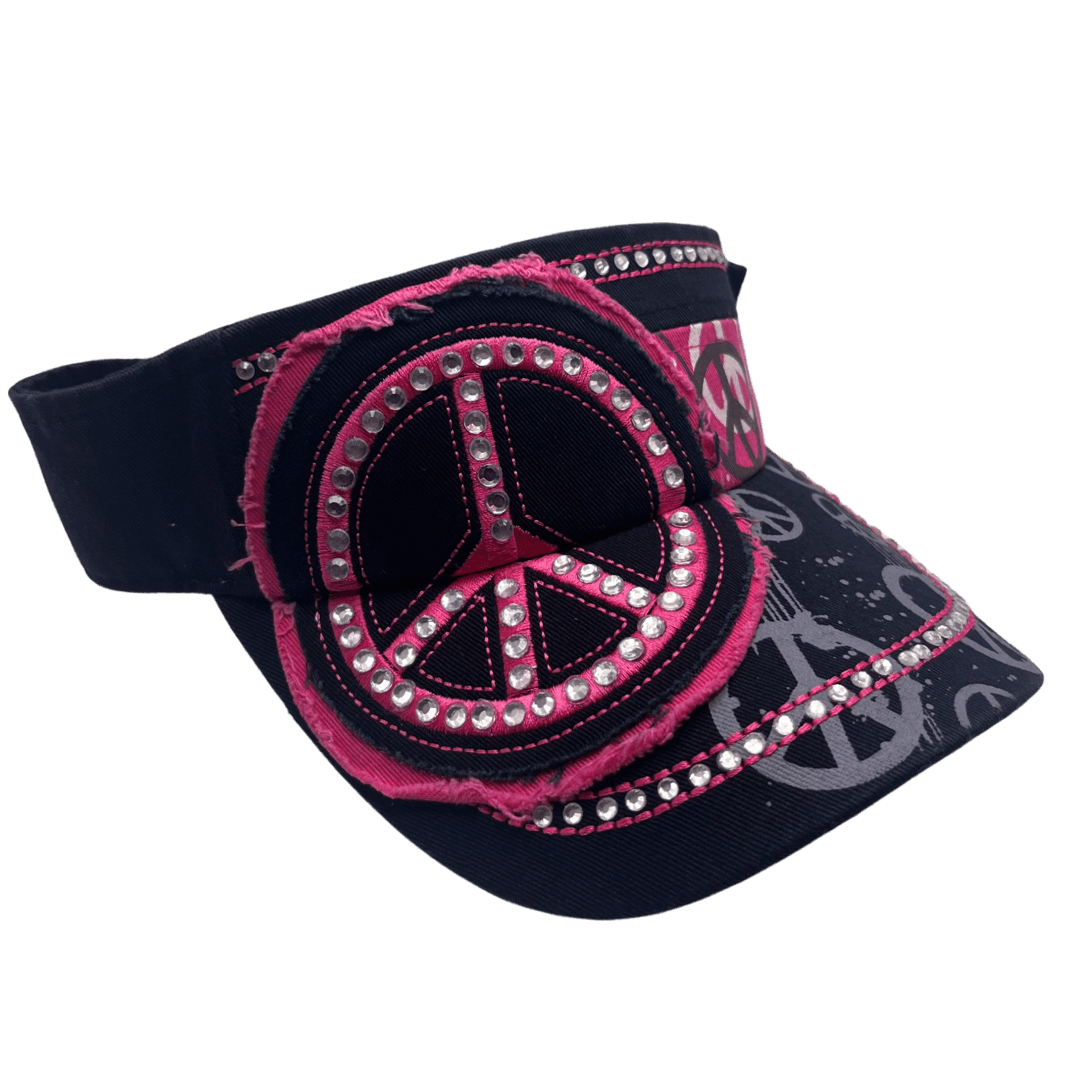 Y2k peace sign visor ☆