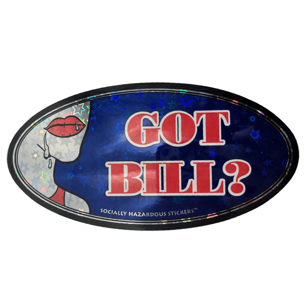 Got bill sticker