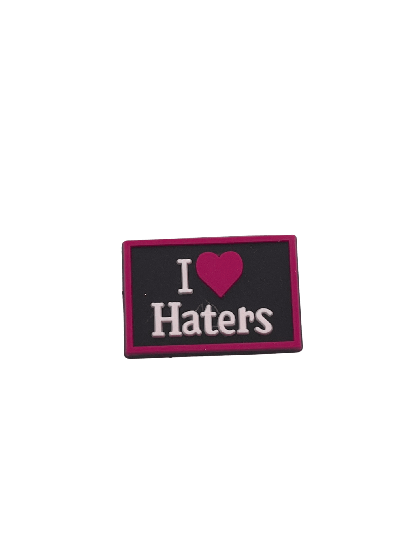 I Luv Haters Croc charm ☆