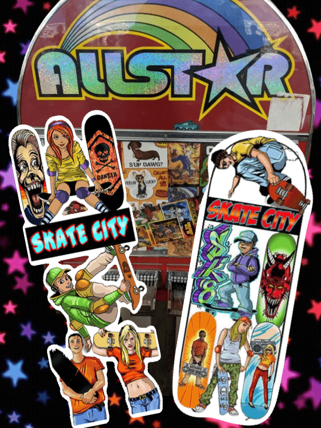 Skate City Stickers ✬